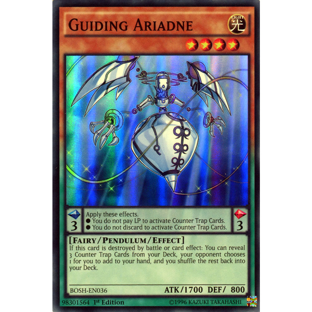 Guiding Ariadne BOSH-EN036 Yu-Gi-Oh! Card from the Breakers of Shadow Set