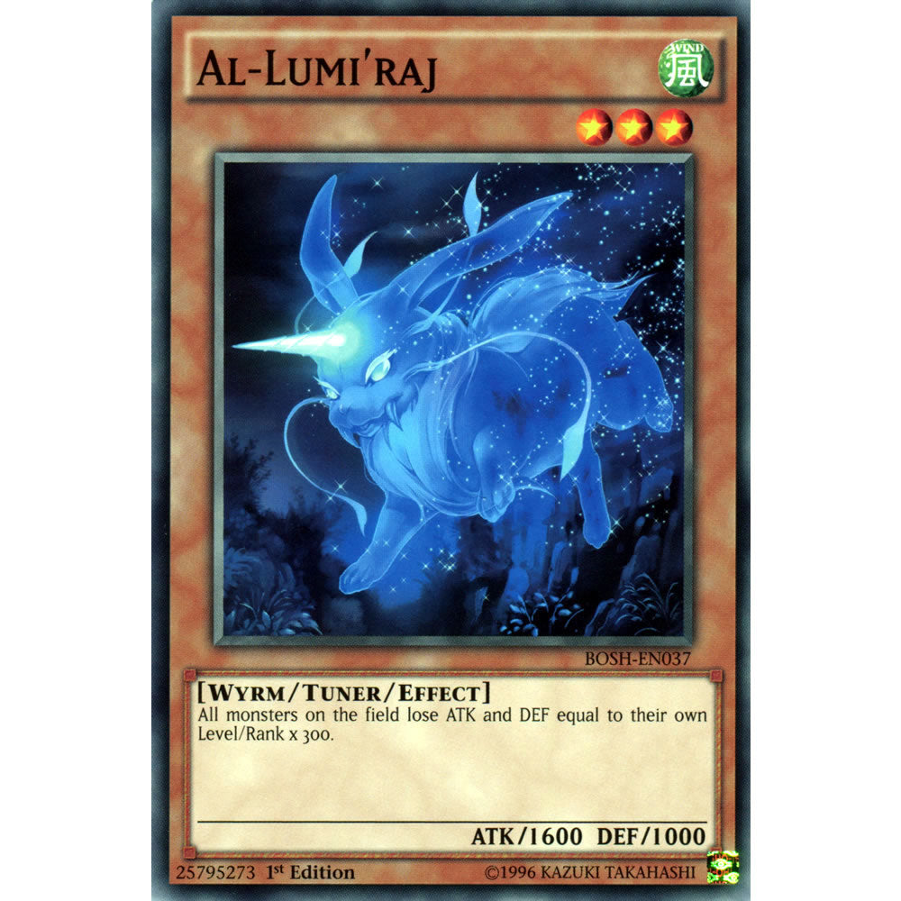 Al-Lumi'raj BOSH-EN037 Yu-Gi-Oh! Card from the Breakers of Shadow Set