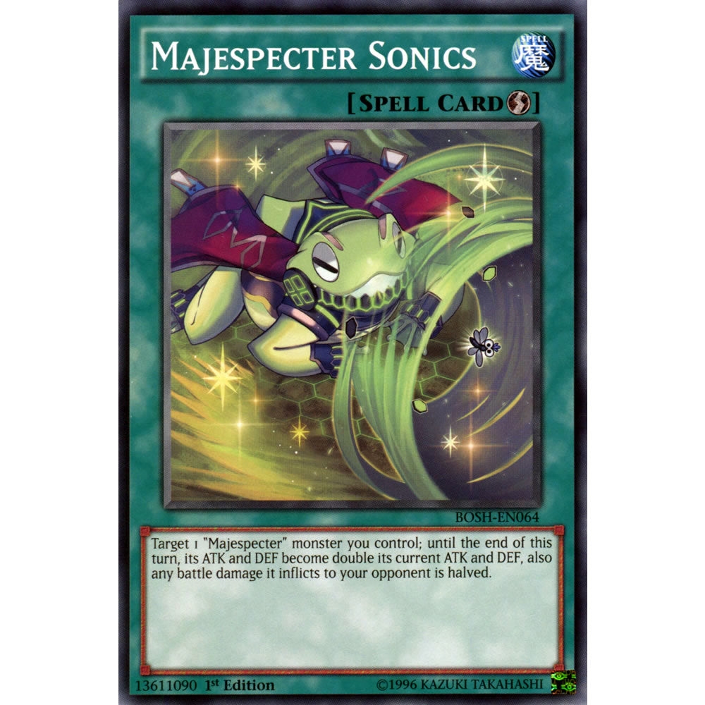 Majespecter Sonics BOSH-EN064 Yu-Gi-Oh! Card from the Breakers of Shadow Set