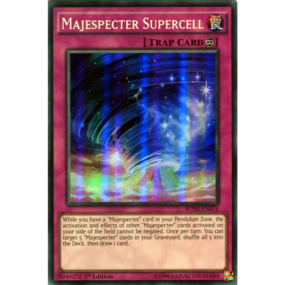 Majespecter Supercell BOSH-EN074 Yu-Gi-Oh! Card from the Breakers of Shadow Set