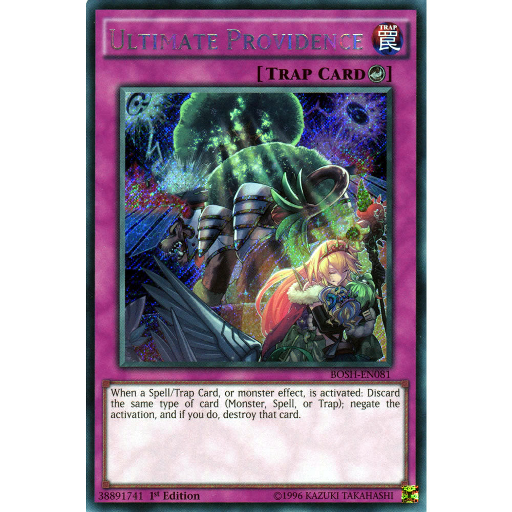 Ultimate Providence BOSH-EN081 Yu-Gi-Oh! Card from the Breakers of Shadow Set