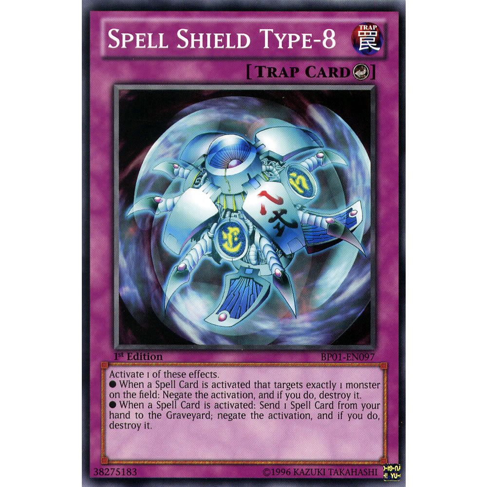 Spell Shield Type-8 BP01-EN097 Yu-Gi-Oh! Card from the Battle Pack 1: Epic Dawn Set