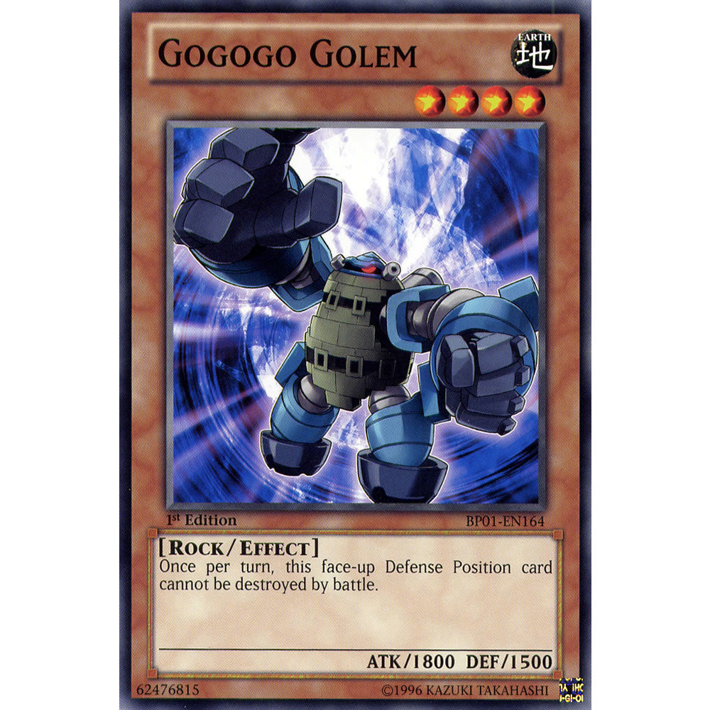 Gogogo Golem BP01-EN164 Yu-Gi-Oh! Card from the Battle Pack 1: Epic Dawn Set