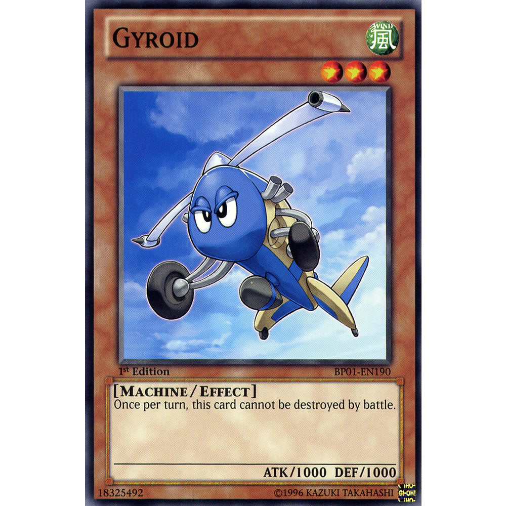 Gyroid BP01-EN190 Yu-Gi-Oh! Card from the Battle Pack 1: Epic Dawn Set