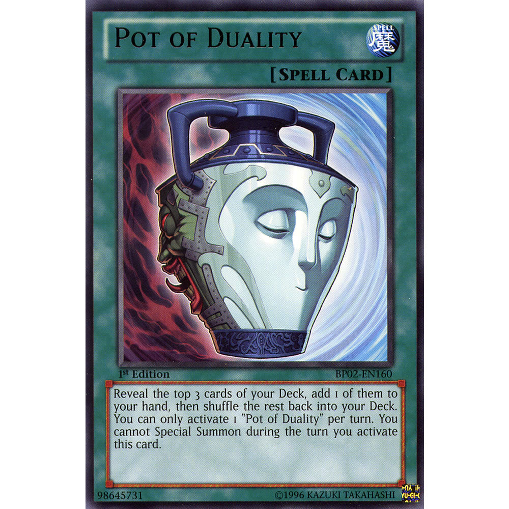 Pot of Duality BP02-EN160 Yu-Gi-Oh! Card from the Battle Pack 2: War of the Giants Set