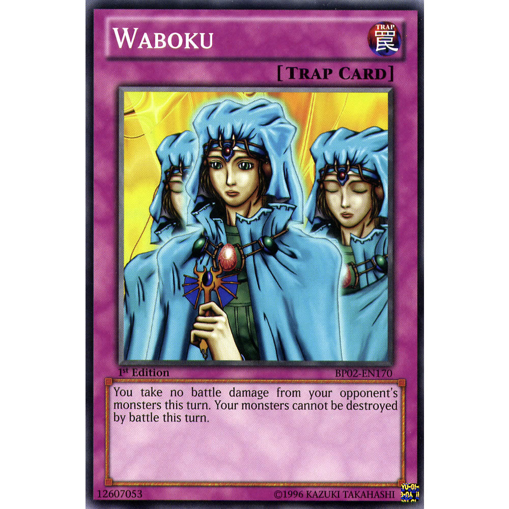 Waboku  BP02-EN170 Yu-Gi-Oh! Card from the Battle Pack 2: War of the Giants Set