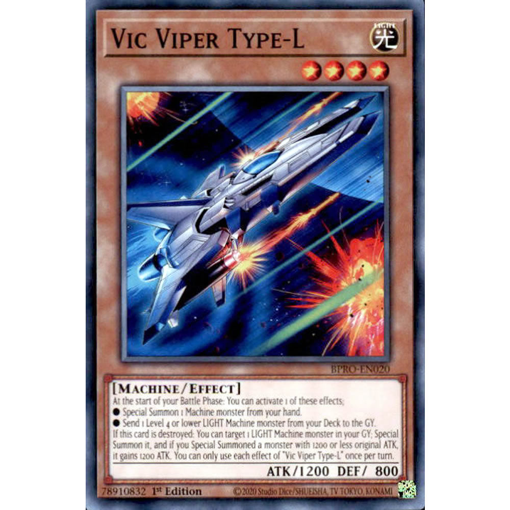 Vic Viper Type-L BPRO-EN020 Yu-Gi-Oh! Card from the Burst Protocol Set