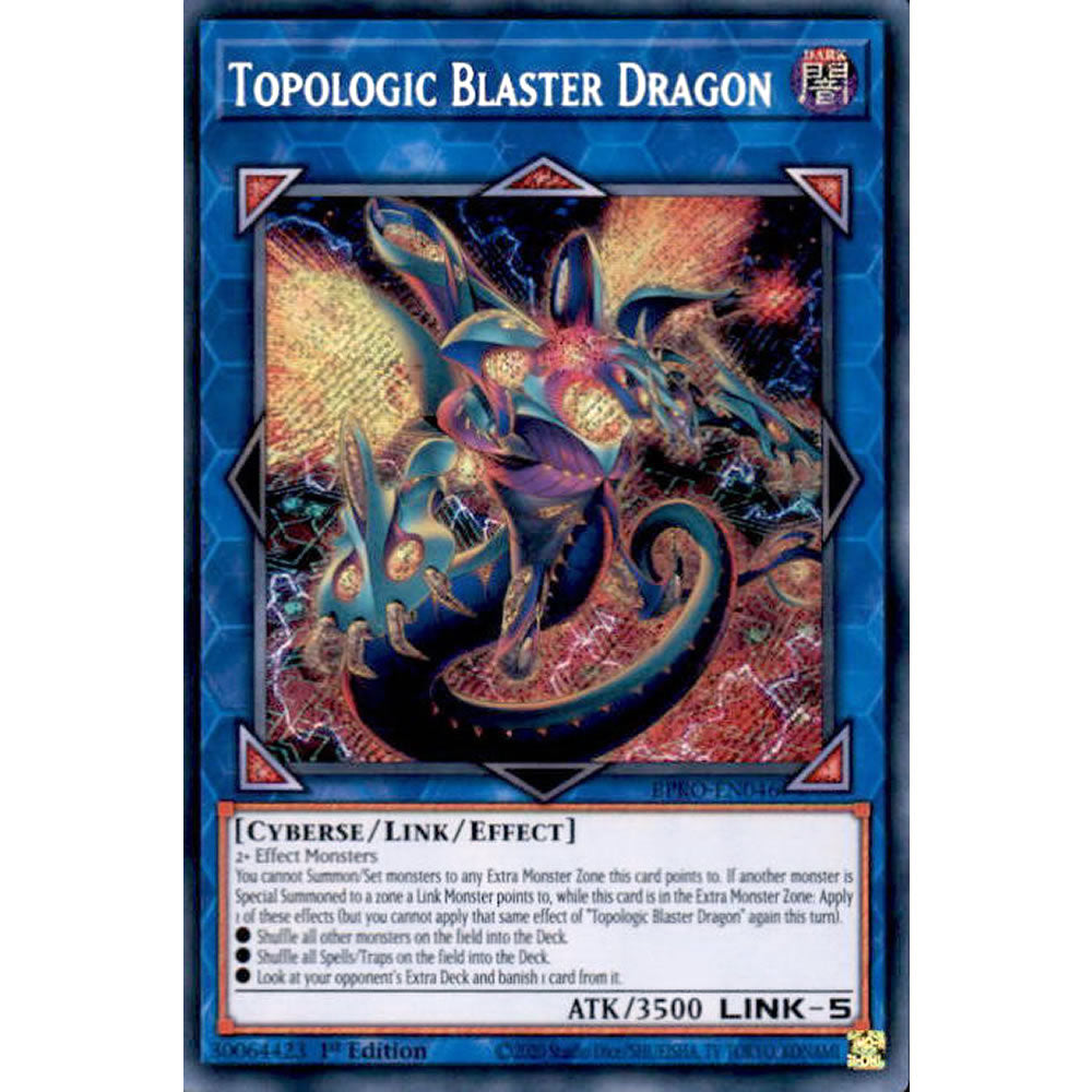 Topologic Blaster Dragon BPRO-EN046 Yu-Gi-Oh! Card from the Burst Protocol Set