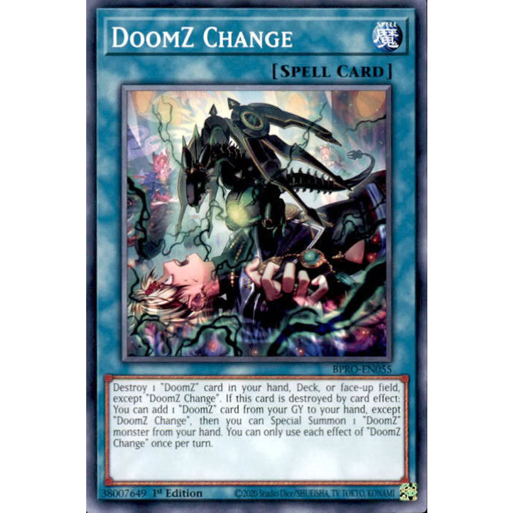 DoomZ Change BPRO-EN055 Yu-Gi-Oh! Card from the Burst Protocol Set