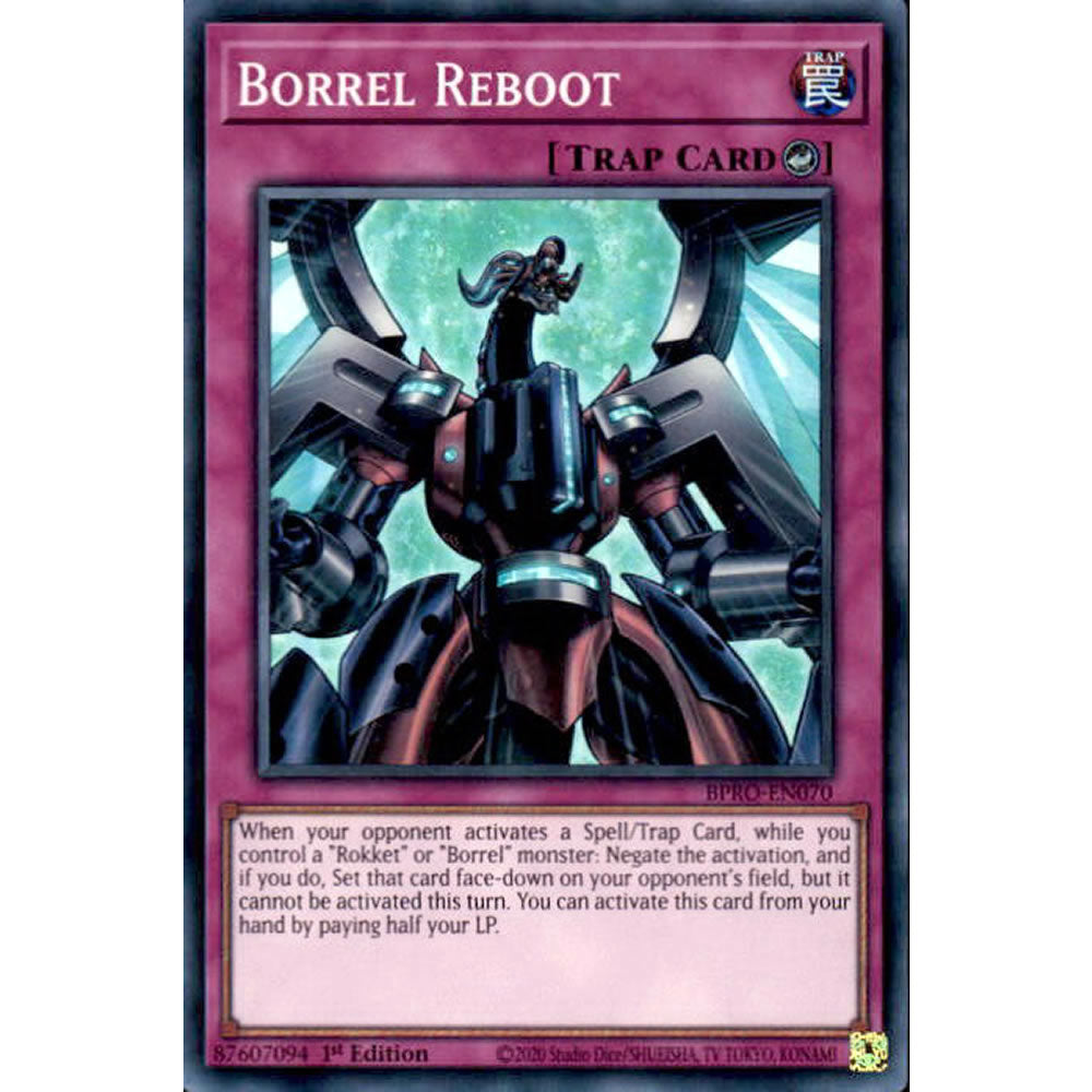 Borrel Reboot BPRO-EN070 Yu-Gi-Oh! Card from the Burst Protocol Set