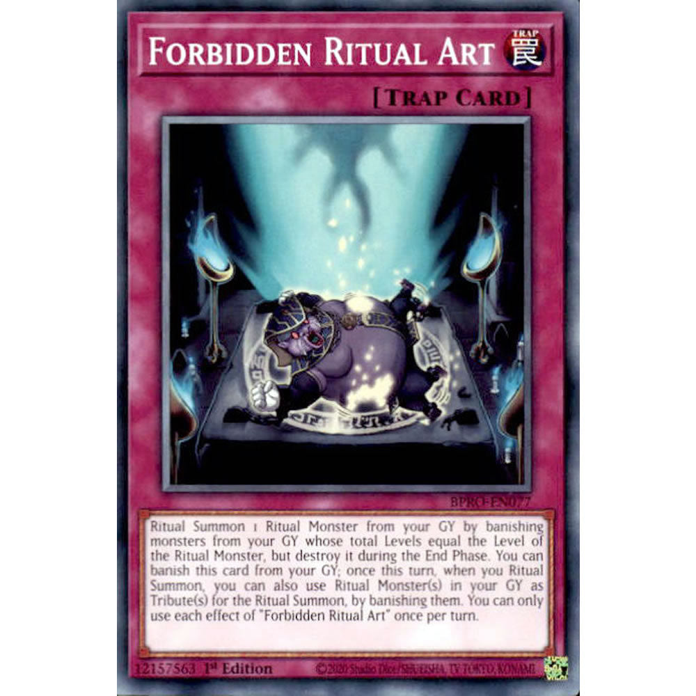 Forbidden Ritual Art BPRO-EN077 Yu-Gi-Oh! Card from the Burst Protocol Set