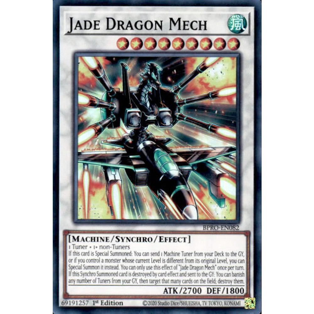 Jade Dragon Mech BPRO-EN082 Yu-Gi-Oh! Card from the Burst Protocol Set