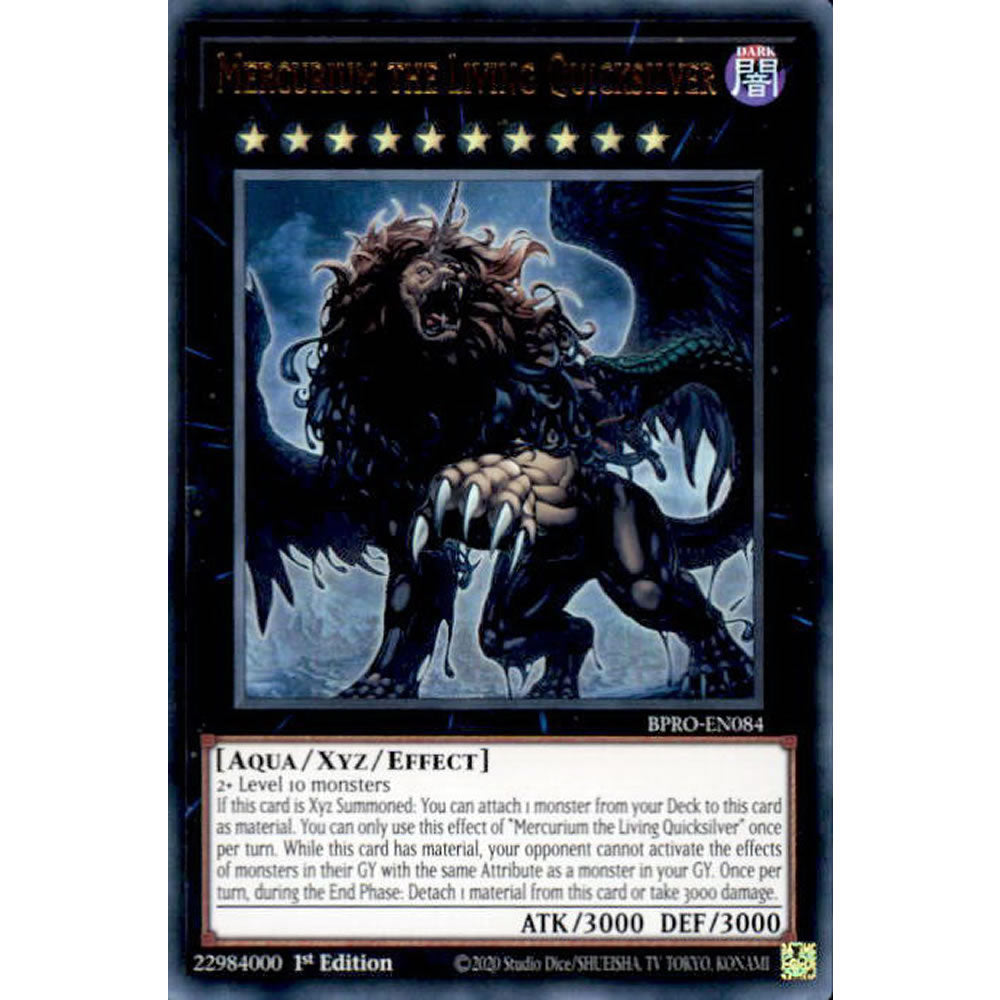 Mercurium the Living Quicksilver BPRO-EN084 Yu-Gi-Oh! Card from the Burst Protocol Set