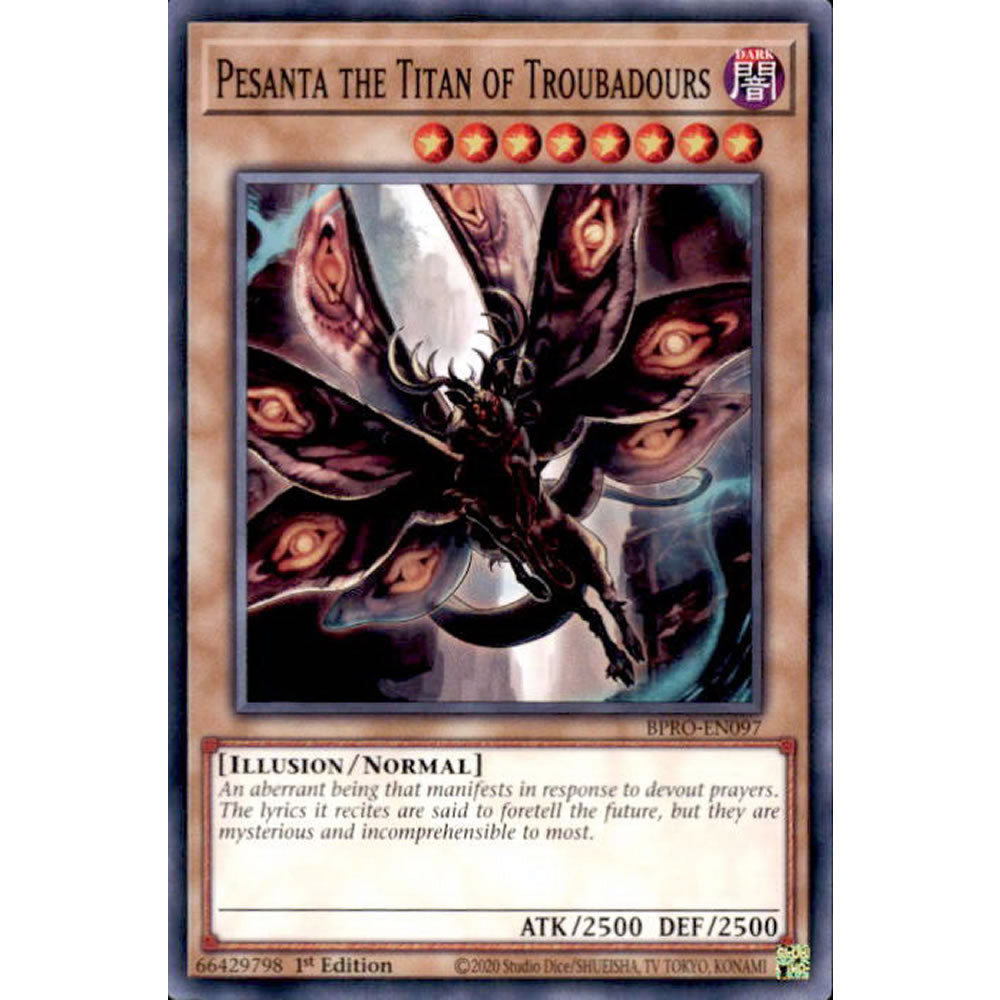 Pesanta the Titan of Troubadours BPRO-EN097 Yu-Gi-Oh! Card from the Burst Protocol Set