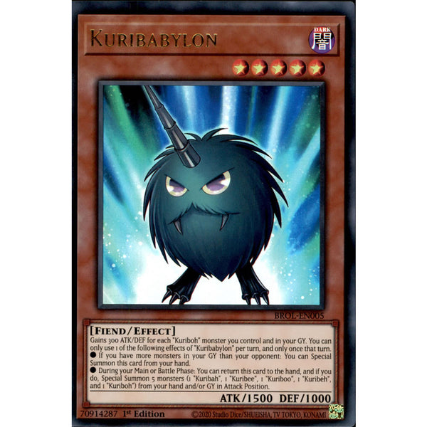 Kuribabylon BROL-EN005 Yu-Gi-Oh! Card