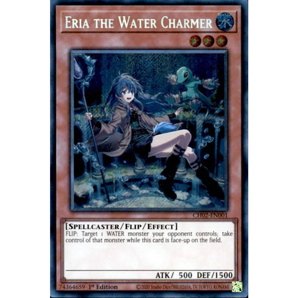 Eria the Water Charmer CH02-EN001 Yu-Gi-Oh! Card from the THE CHRONICLES DECK: Spirit Charmers Set