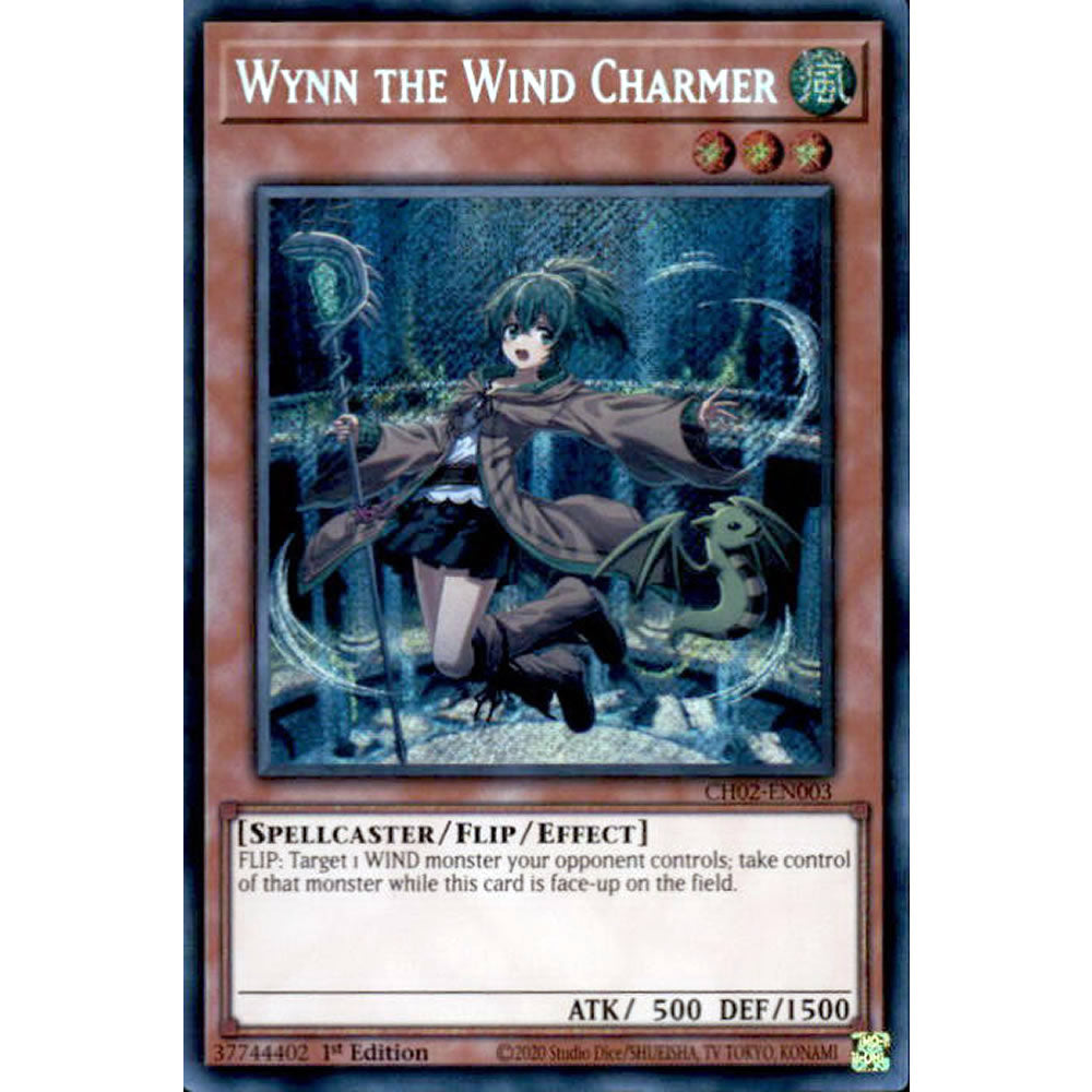 Wynn the Wind Charmer CH02-EN003 Yu-Gi-Oh! Card from the THE CHRONICLES DECK: Spirit Charmers Set