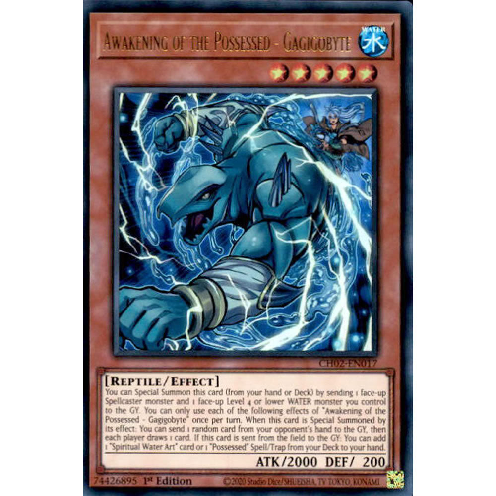 Awakening of the Possessed - Gagigobyte CH02-EN017 Yu-Gi-Oh! Card from the THE CHRONICLES DECK: Spirit Charmers Set