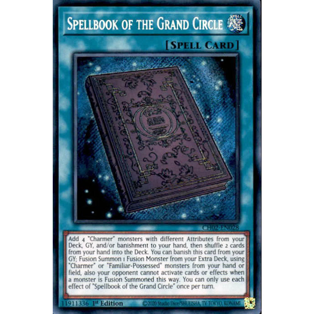 Spellbook of the Grand Circle CH02-EN028 Yu-Gi-Oh! Card from the THE CHRONICLES DECK: Spirit Charmers Set