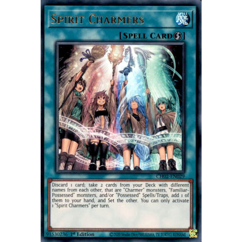 Spirit Charmers CH02-EN029 Yu-Gi-Oh! Card from the THE CHRONICLES DECK: Spirit Charmers Set