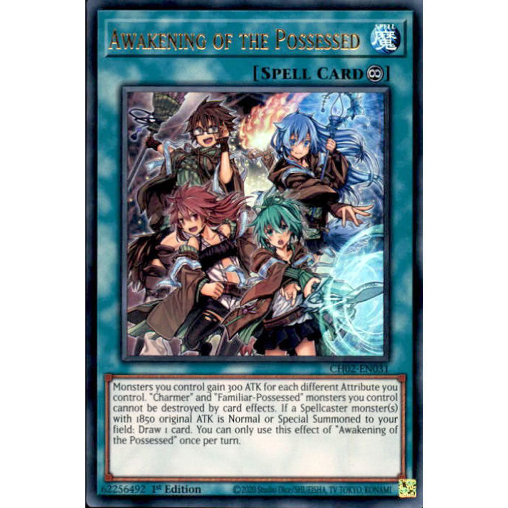 Awakening of the Possessed CH02-EN031 Yu-Gi-Oh! Card from the THE CHRONICLES DECK: Spirit Charmers Set