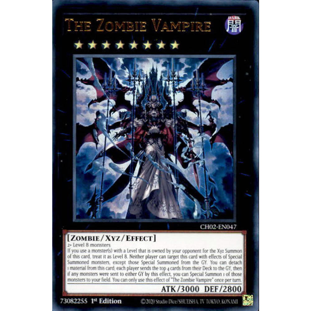 The Zombie Vampire CH02-EN047 Yu-Gi-Oh! Card from the THE CHRONICLES DECK: Spirit Charmers Set