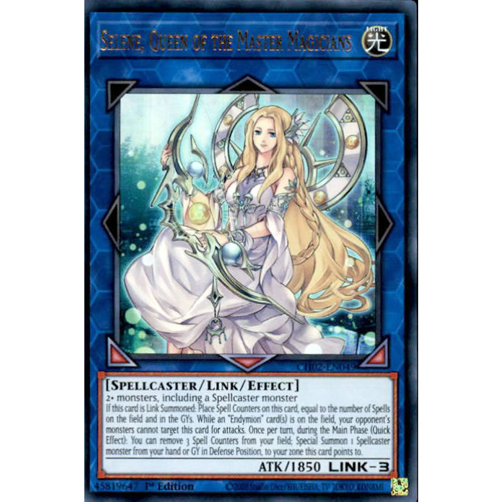 Selene, Queen of the Master Magicians CH02-EN049 Yu-Gi-Oh! Card from the THE CHRONICLES DECK: Spirit Charmers Set