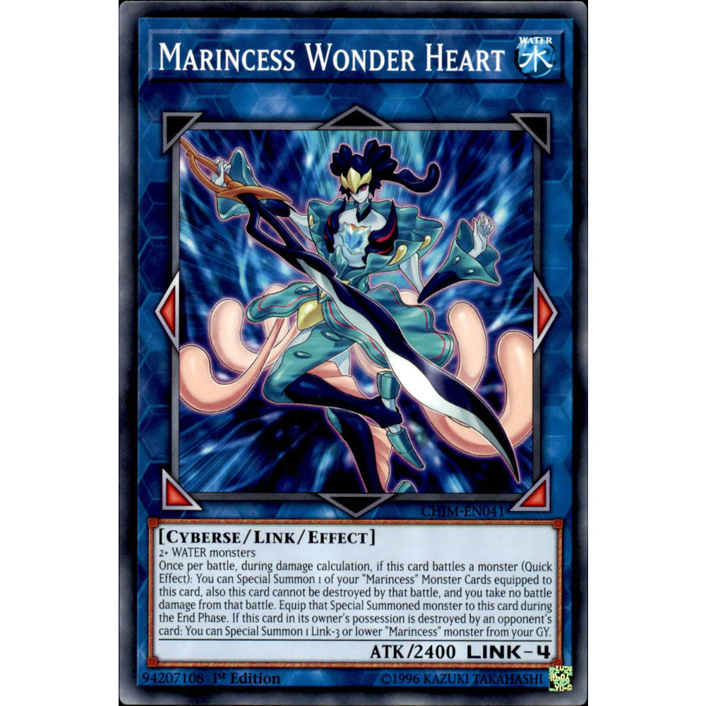 Marincess Wonder Heart CHIM-EN041 Yu-Gi-Oh! Card from the Chaos Impact Set