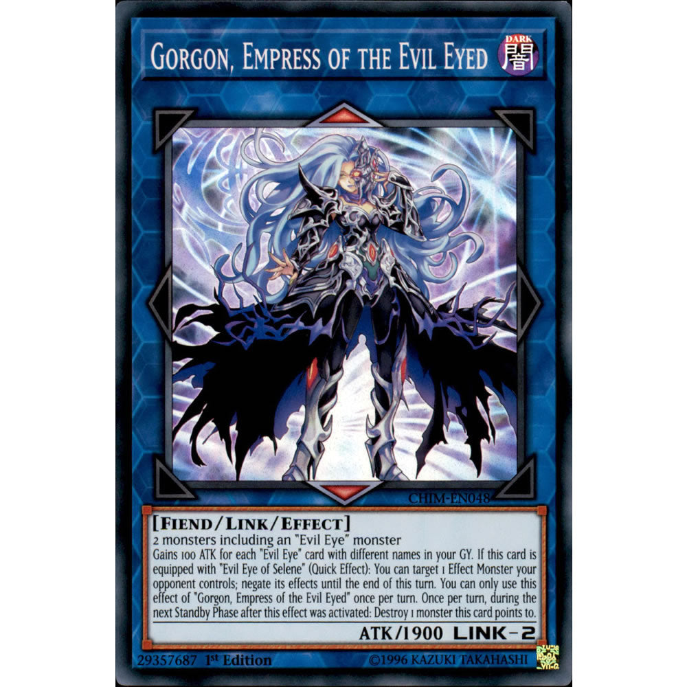 Gorgon, Empress of the Evil Eyed CHIM-EN048 Yu-Gi-Oh! Card from the Chaos Impact Set