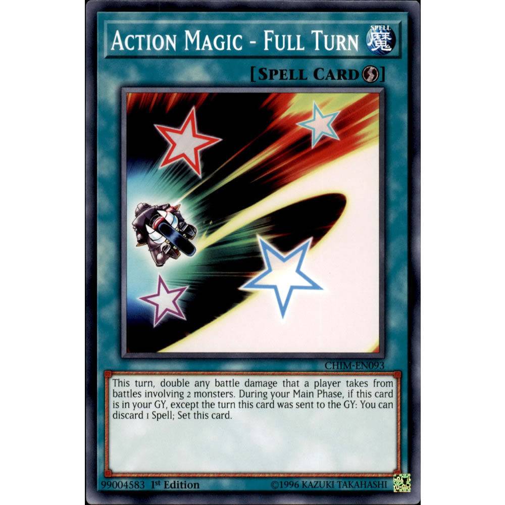 Action Magic - Full Turn CHIM-EN093 Yu-Gi-Oh! Card from the Chaos Impact Set