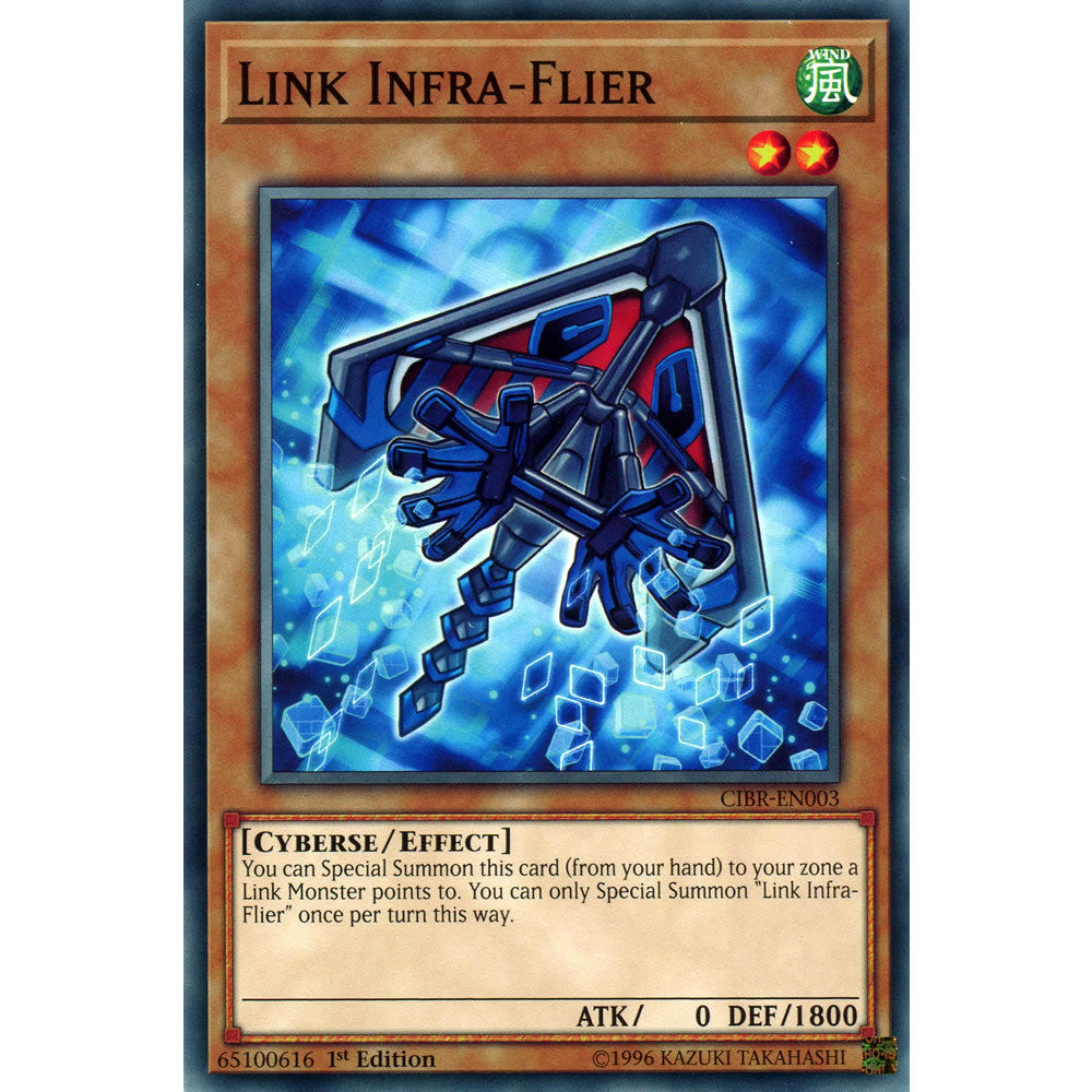 Link Infra-Flier CIBR-EN003 Yu-Gi-Oh! Card from the Circuit Break Set