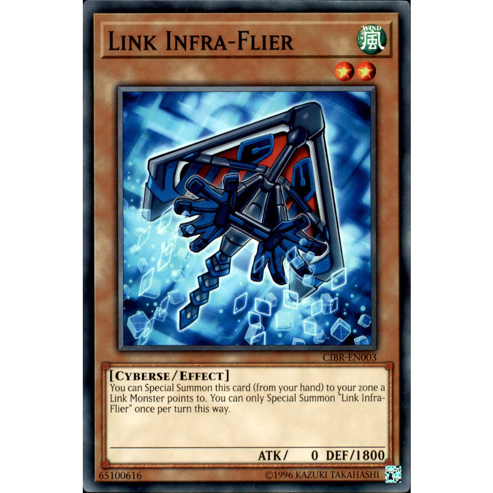 Link Infra-Flier CIBR-EN003 Yu-Gi-Oh! Card from the Circuit Break Set