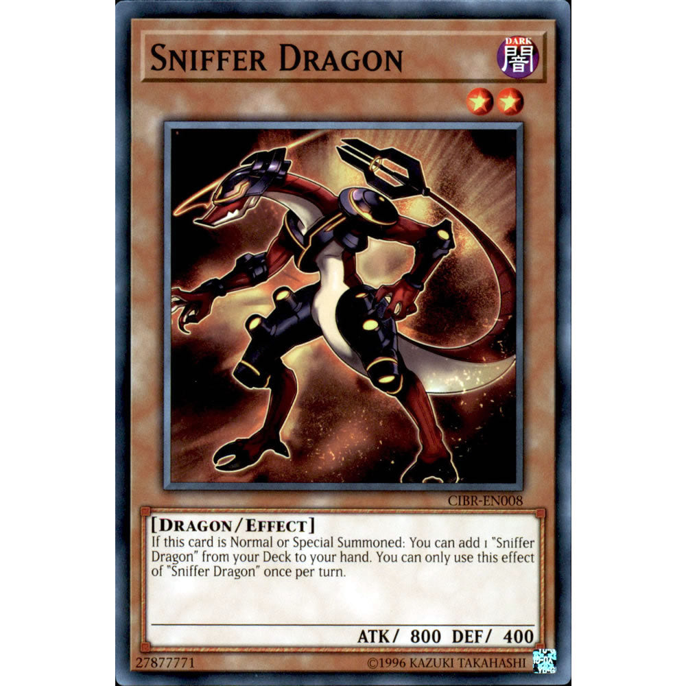 Sniffer Dragon CIBR-EN008 Yu-Gi-Oh! Card from the Circuit Break Set