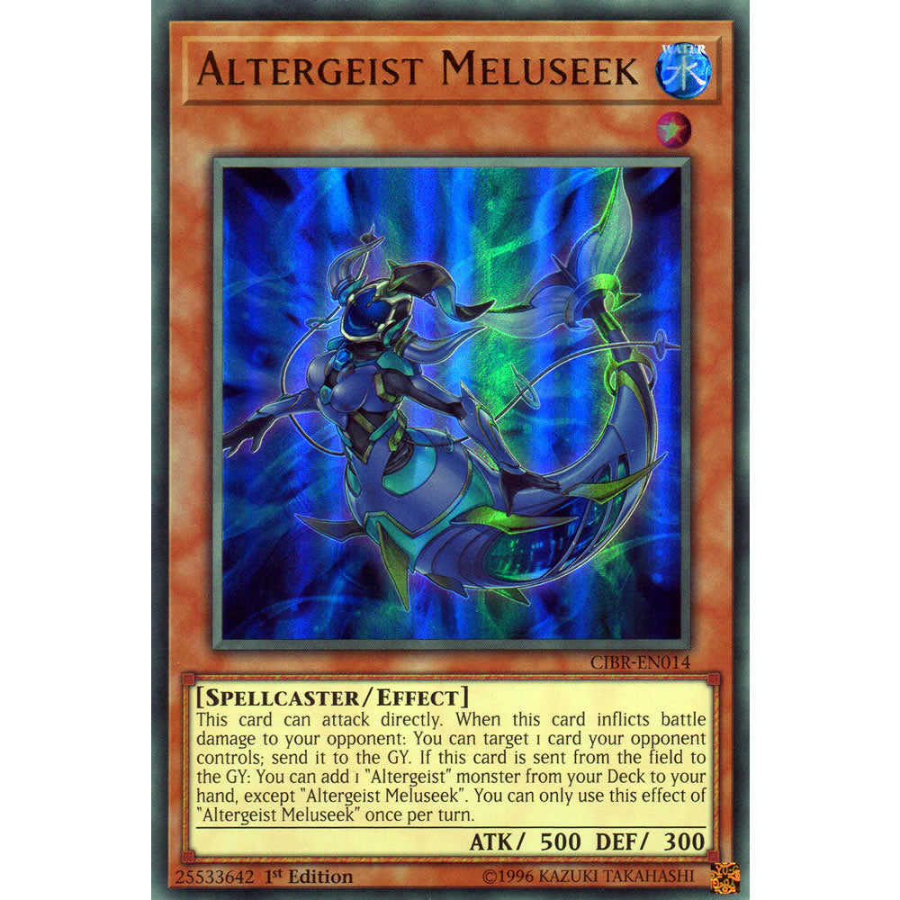 Altergeist Meluseek CIBR-EN014 Yu-Gi-Oh! Card from the Circuit Break Set