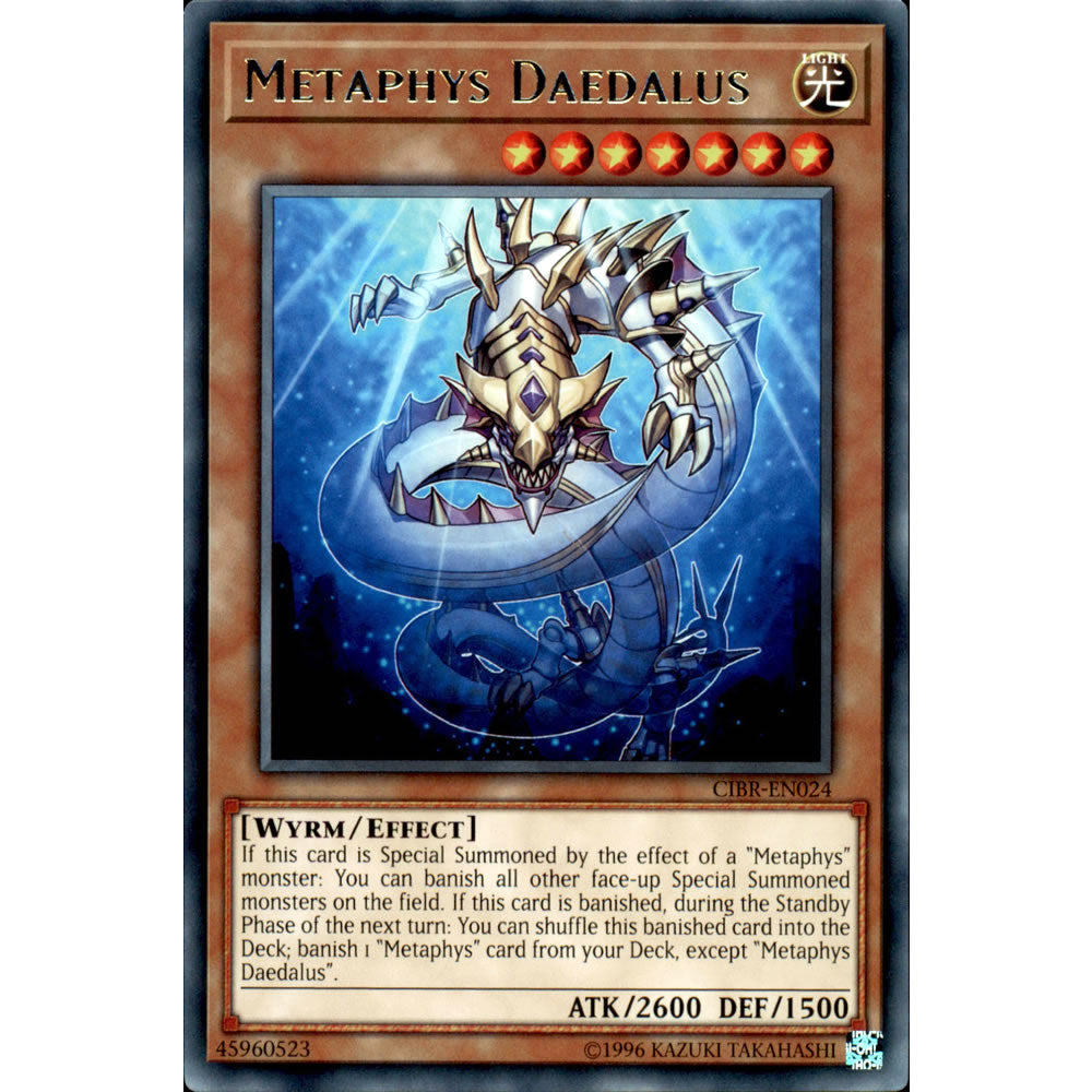Metaphys Daedalus CIBR-EN024 Yu-Gi-Oh! Card from the Circuit Break Set