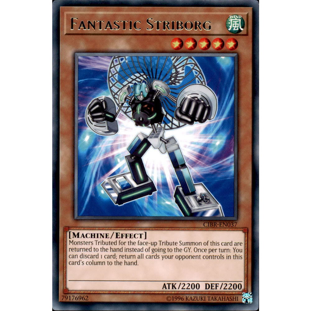 Fantastic Striborg CIBR-EN037 Yu-Gi-Oh! Card from the Circuit Break Set
