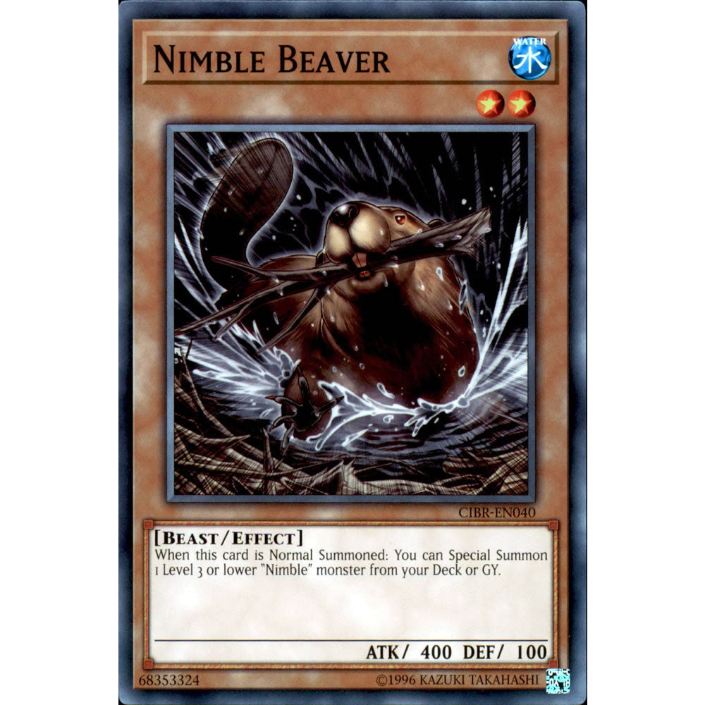 Nimble Beaver CIBR-EN040 Yu-Gi-Oh! Card from the Circuit Break Set