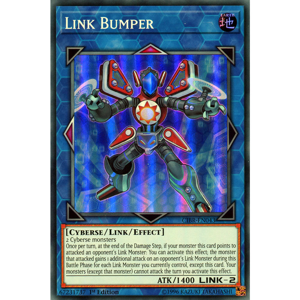 Link Bumper CIBR-EN043 Yu-Gi-Oh! Card from the Circuit Break Set
