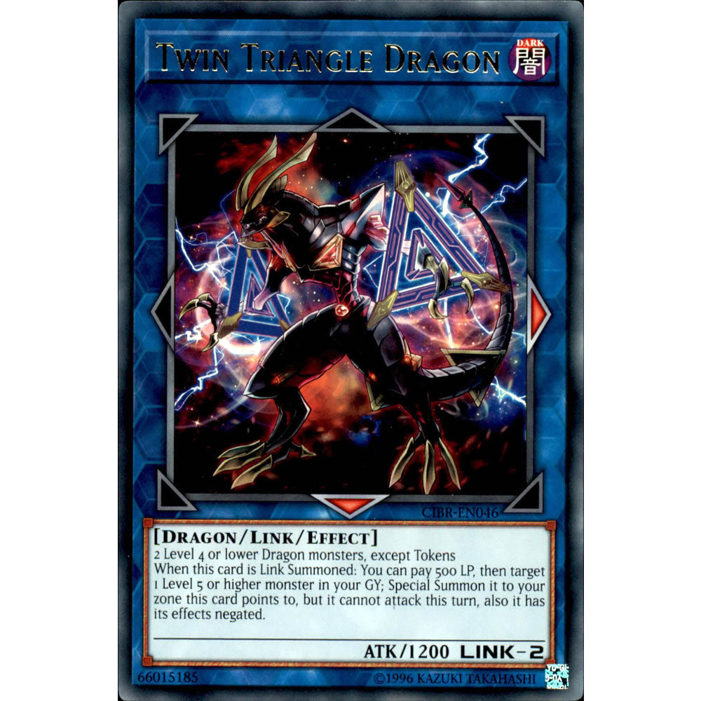 Twin Triangle Dragon CIBR-EN046 Yu-Gi-Oh! Card from the Circuit Break Set