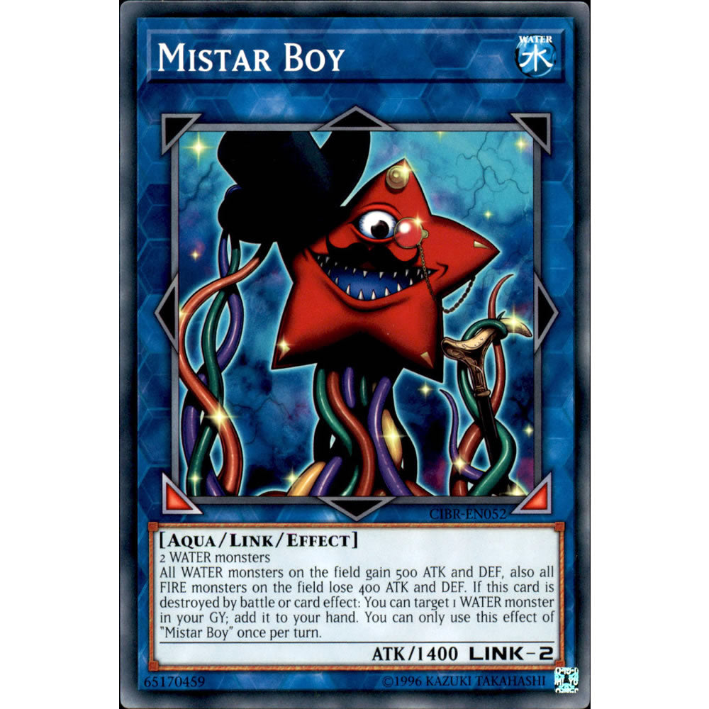 Mistar Boy CIBR-EN052 Yu-Gi-Oh! Card from the Circuit Break Set