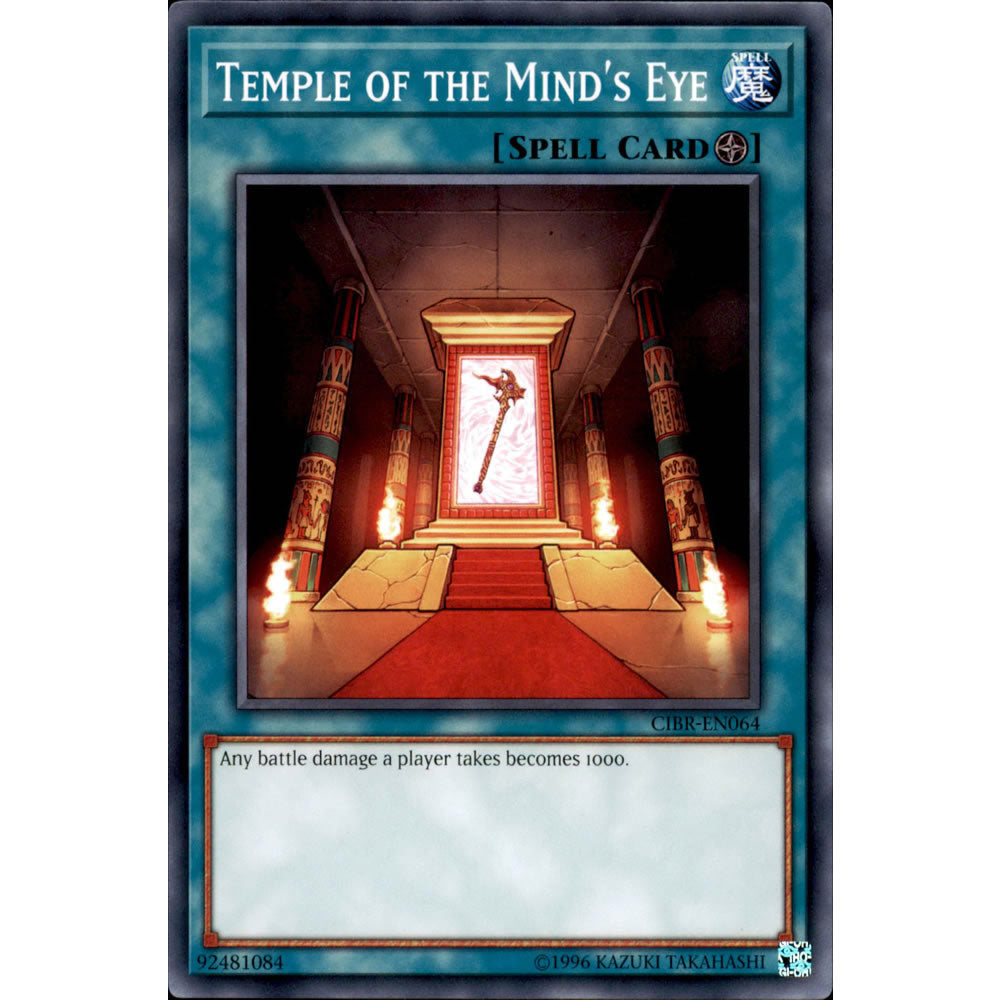 Temple of the Mind's Eye CIBR-EN064 Yu-Gi-Oh! Card from the Circuit Break Set