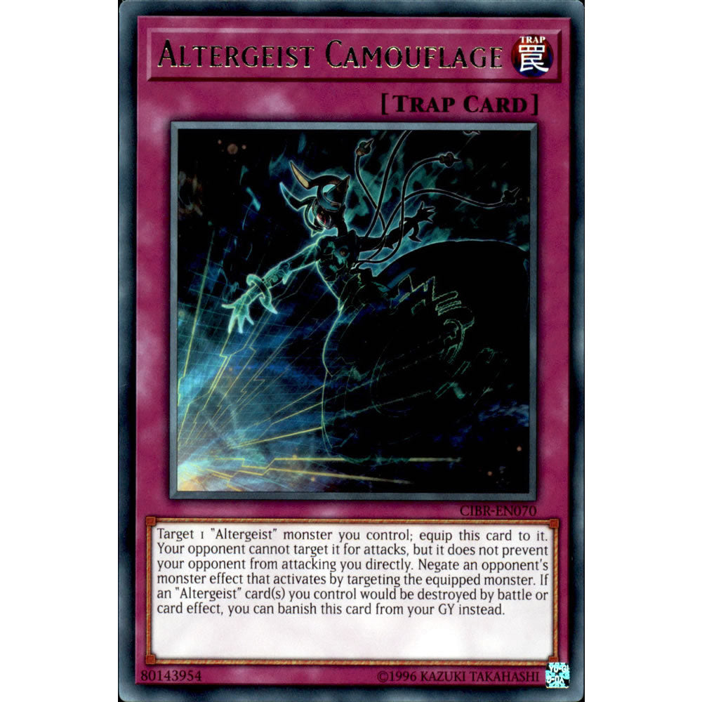 Altergeist Camouflage CIBR-EN070 Yu-Gi-Oh! Card from the Circuit Break Set
