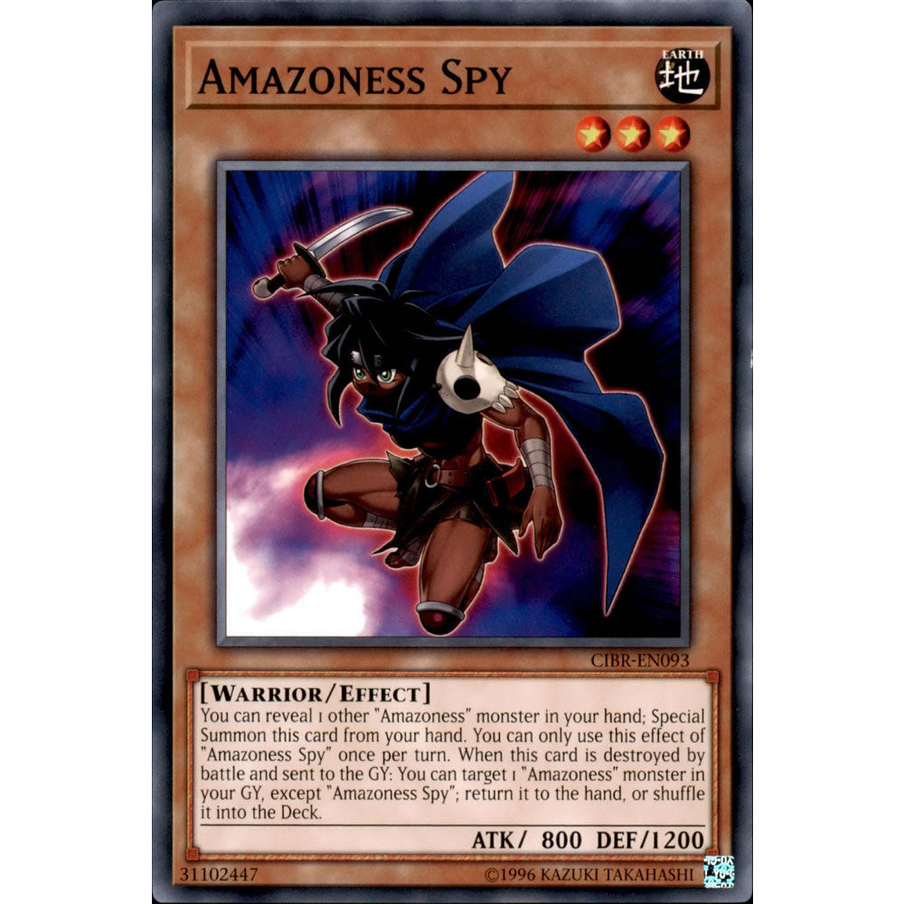 Amazoness Spy CIBR-EN093 Yu-Gi-Oh! Card from the Circuit Break Set