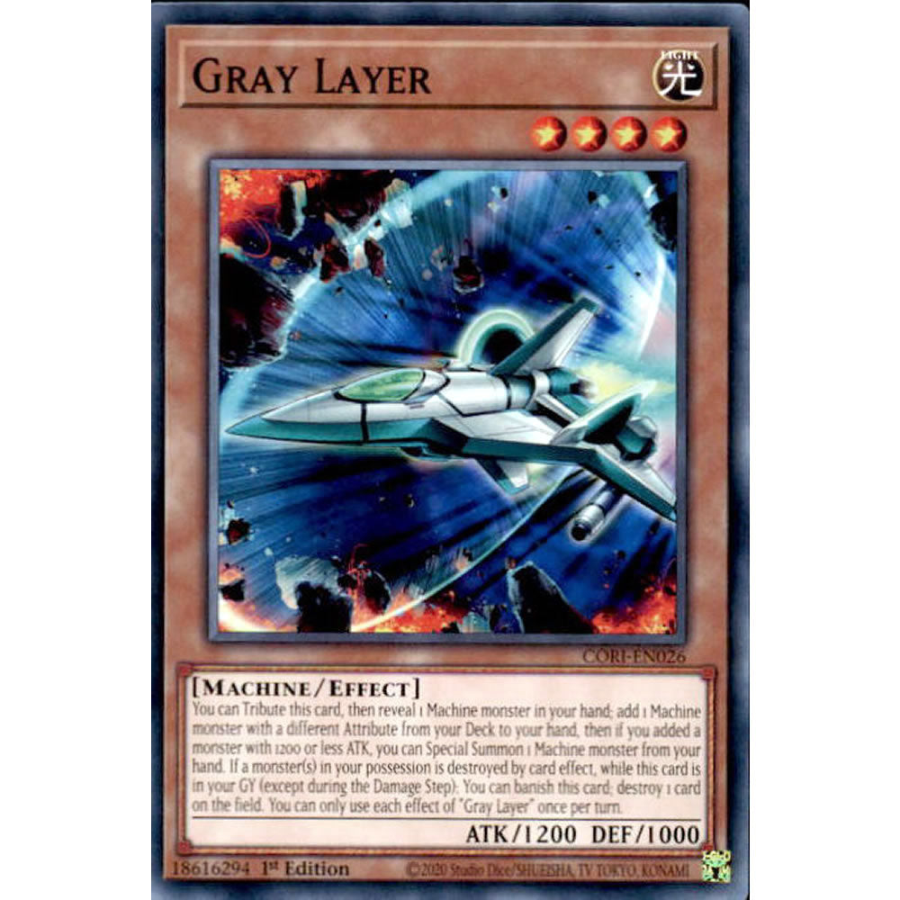 Gray Layer CORI-EN026 Yu-Gi-Oh! Card from the Chaos Origins Set