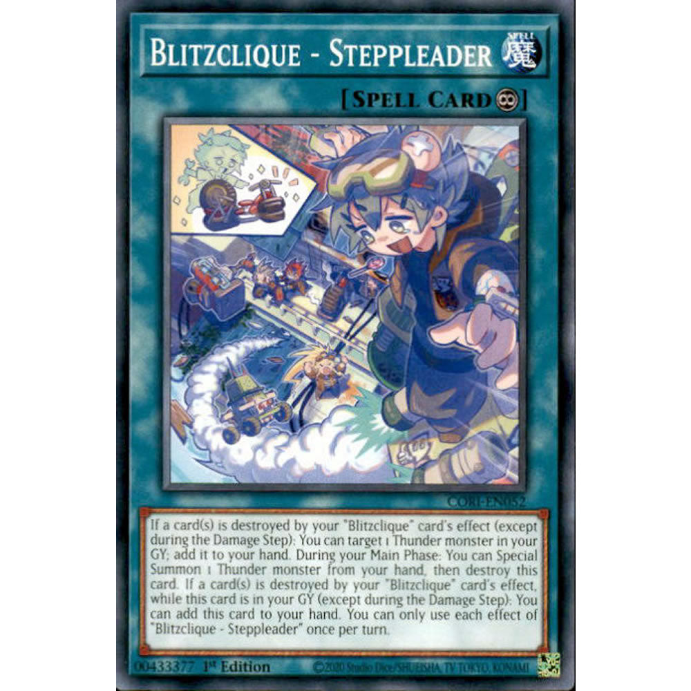 Blitzclique - Steppleader CORI-EN052 Yu-Gi-Oh! Card from the Chaos Origins Set