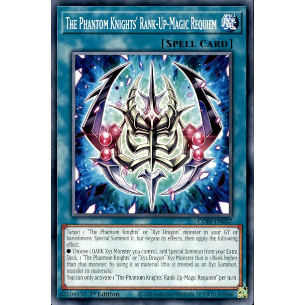 The Phantom Knights' Rank-Up-Magic Requiem CORI-EN057 Yu-Gi-Oh! Card from the Chaos Origins Set