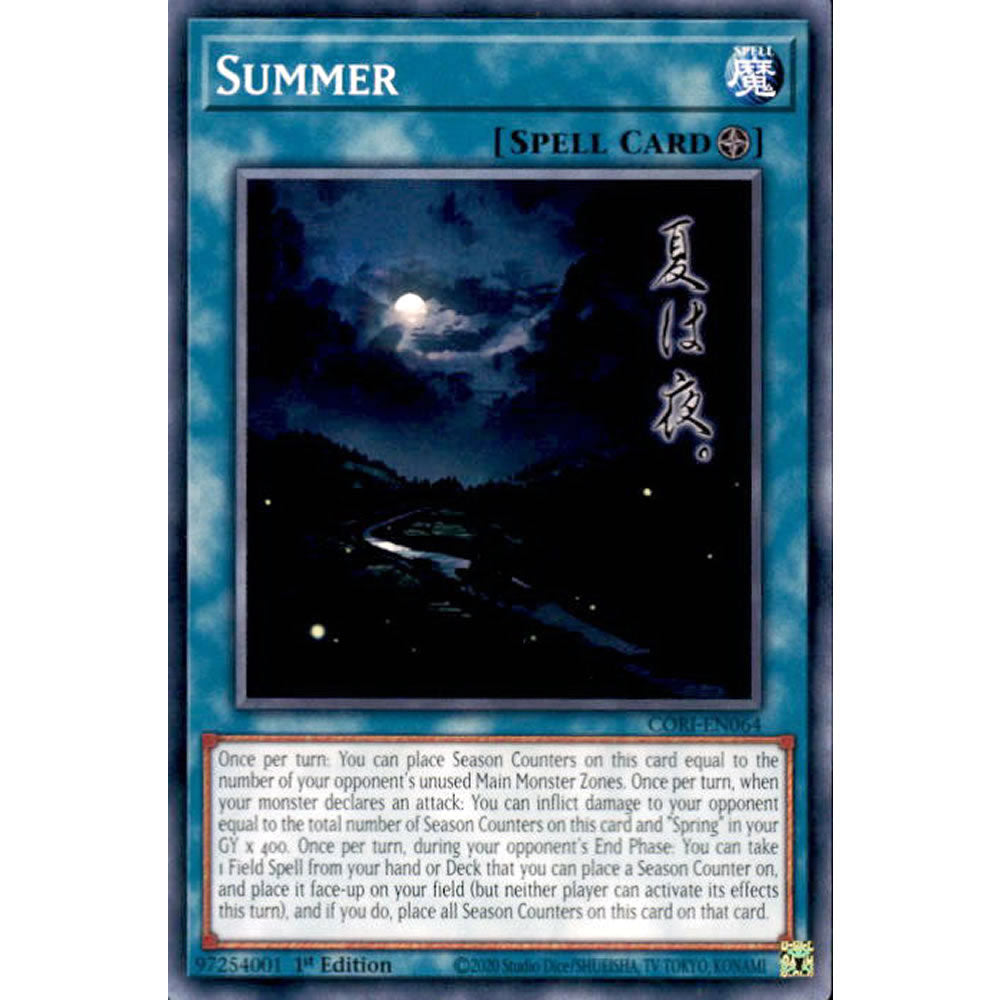 Summer CORI-EN064 Yu-Gi-Oh! Card from the Chaos Origins Set