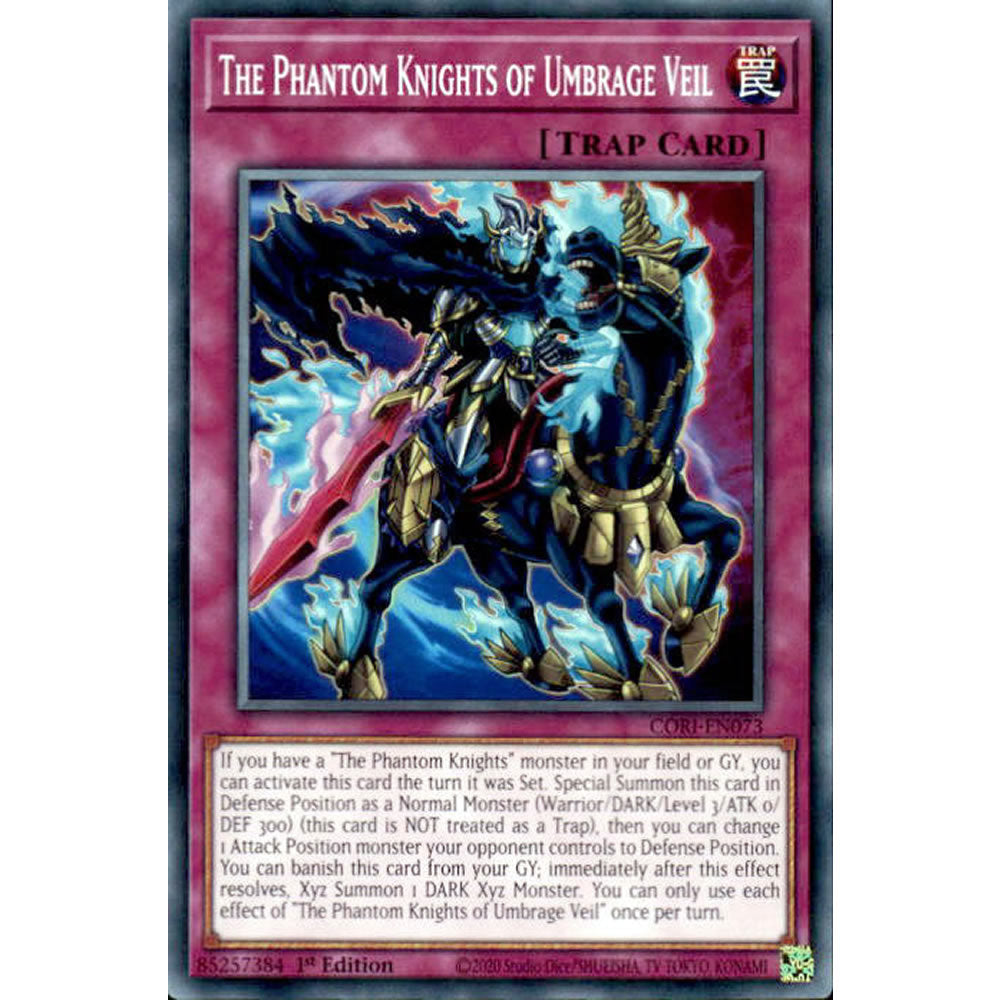 The Phantom Knights of Umbrage Veil CORI-EN073 Yu-Gi-Oh! Card from the Chaos Origins Set