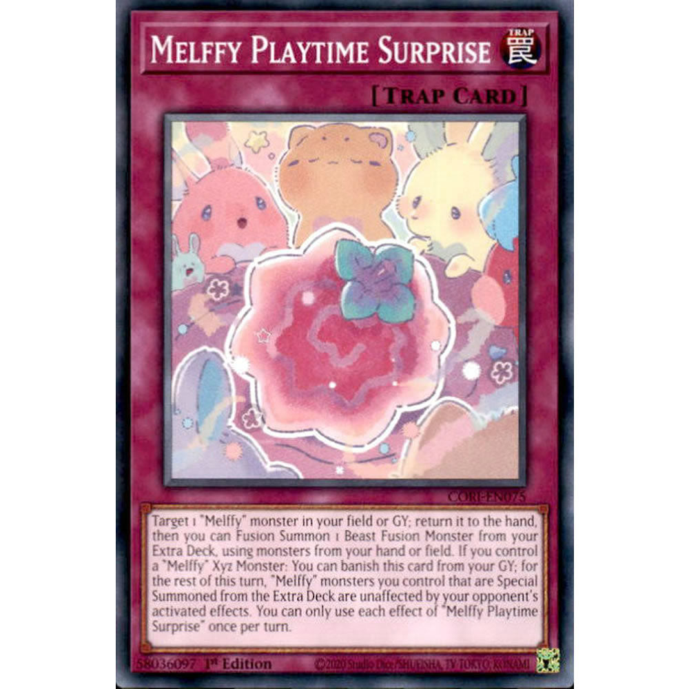 Melffy Playtime Surprise CORI-EN075 Yu-Gi-Oh! Card from the Chaos Origins Set