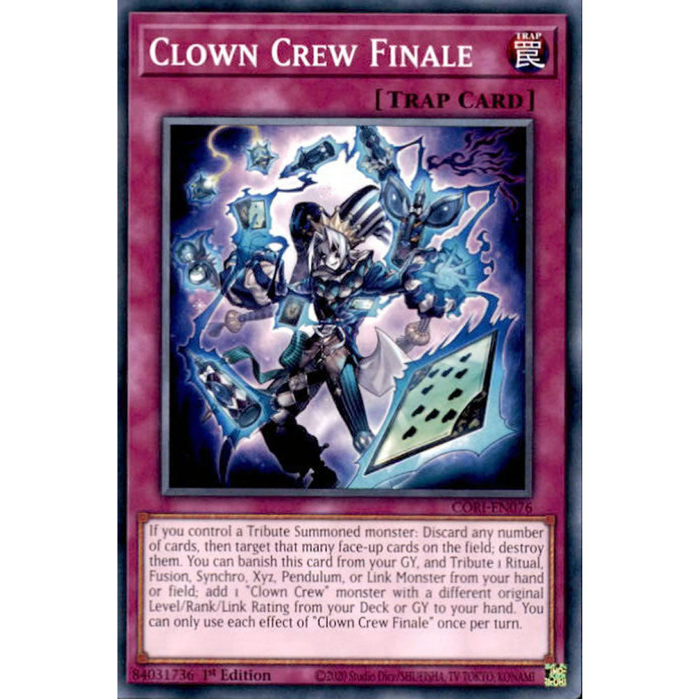 Clown Crew Finale CORI-EN076 Yu-Gi-Oh! Card from the Chaos Origins Set